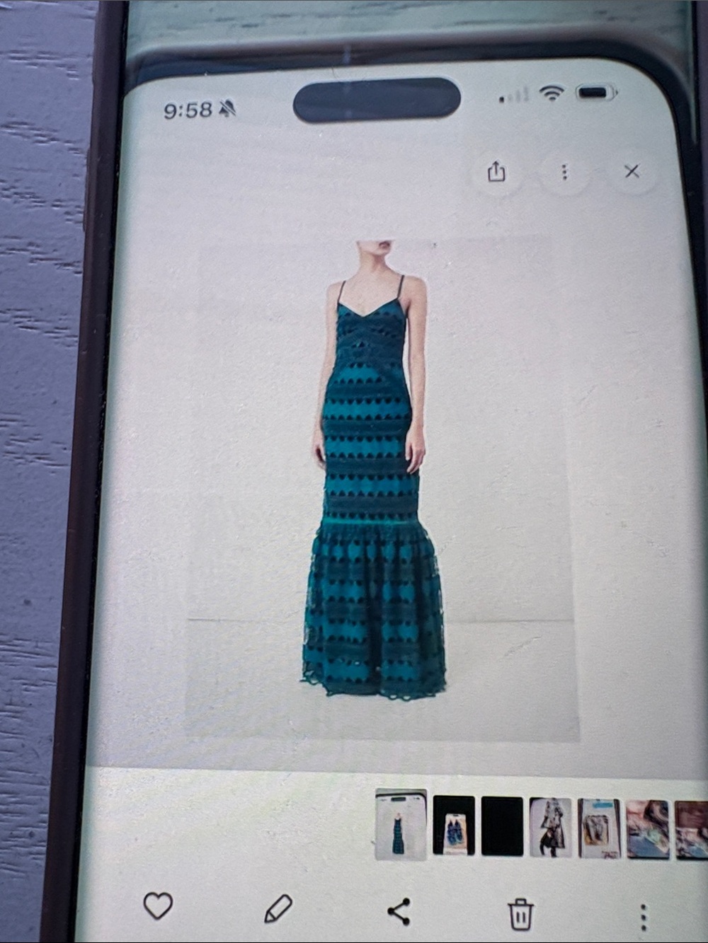 ZACPOSEN dress Crocheted